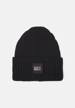 CHUNKY BEANIE UNISEX - Beanie - black