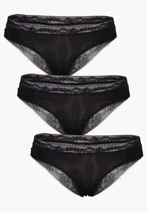 Lovable INVISIBLE EXCLUSIVE - 3 PACK - BRASILIANO - Slip - black