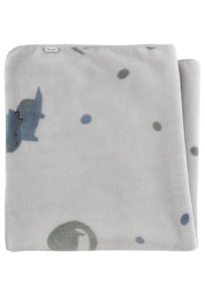DINO REXI - Baby blanket - graues blau