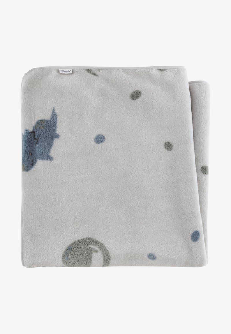 Sterntaler DINO REXI - Baby blanket - graues blau