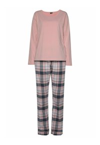 Unselected, lila/blau/rosa kariert