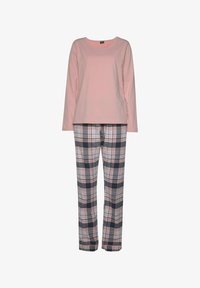 Unselected, lila/blau/rosa kariert