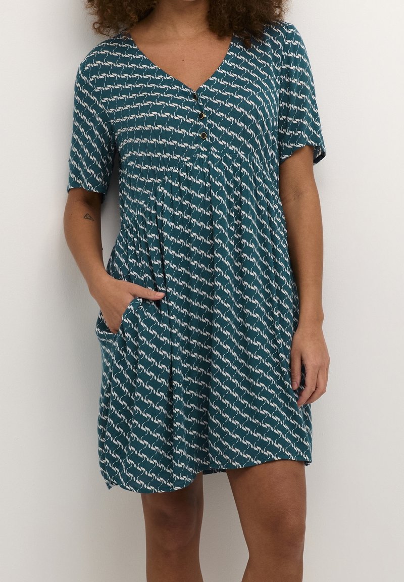 Kaffe Abito a camicia - blue