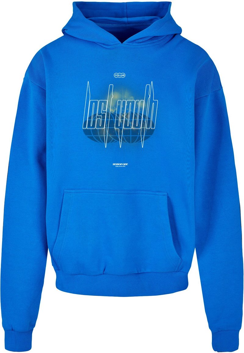 Lost Youth UNISEX HEAVY COLLAB Hoodie royal blue