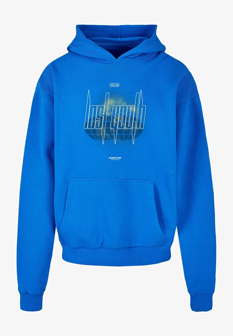 Lost Youth UNISEX HEAVY COLLAB Hoodie royal blue