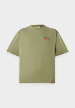 YOURTURN, UNISEX REGULAR FIT - Μπλουζάκι με στάμπα - green