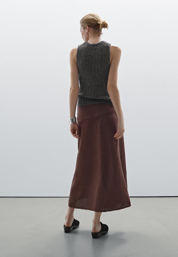 Maxi skirt - bordeaux2
