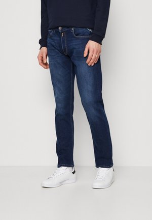 Jean droit - dark-blue denim