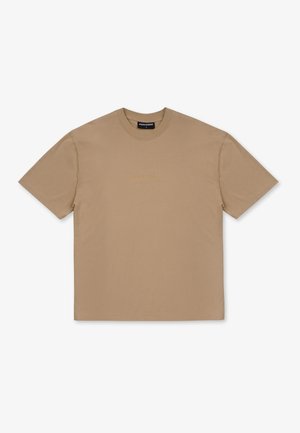 T-shirt basique - cognac
