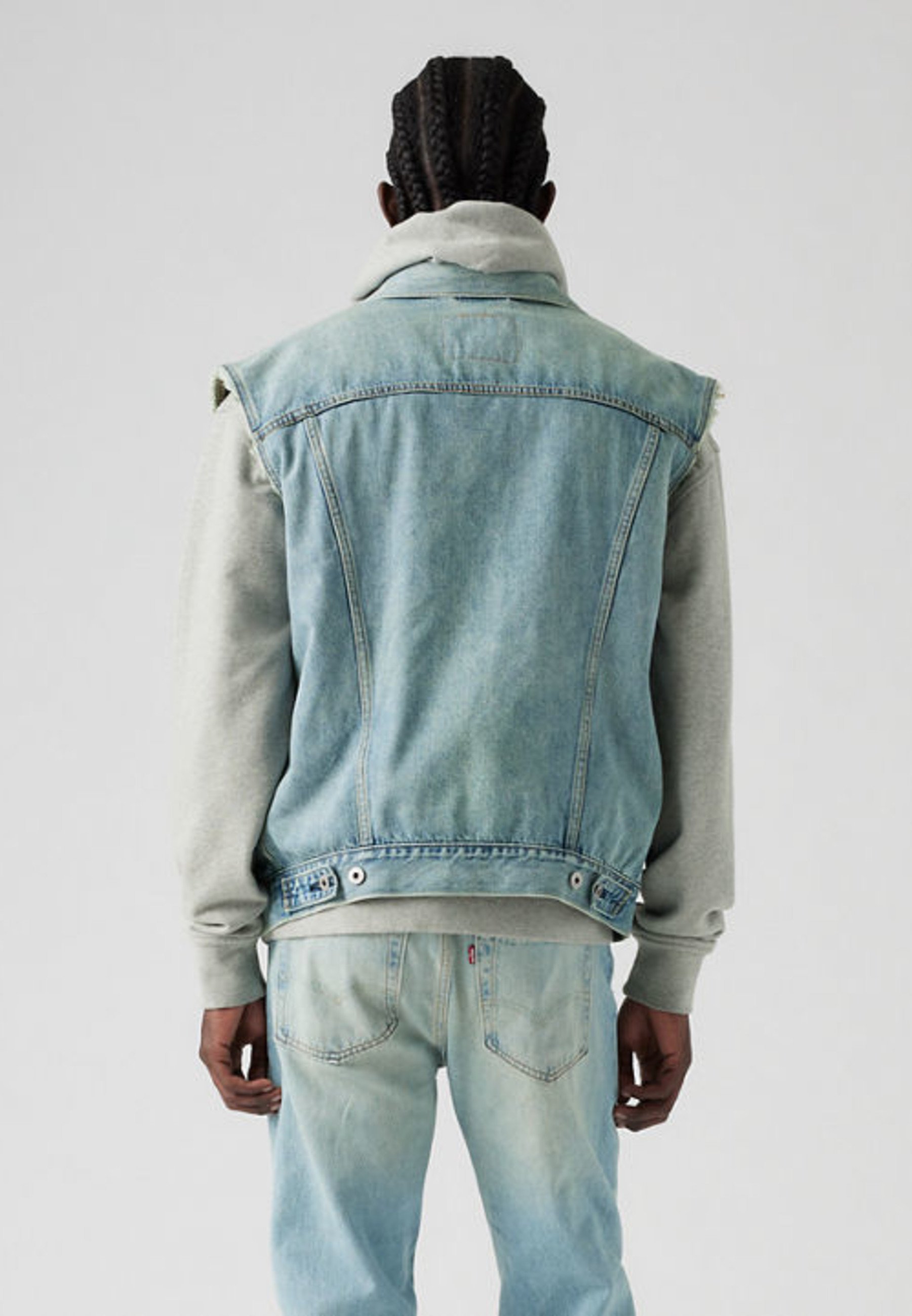 Levi's® RELAXED TRUCKER VEST - Waistcoat - kentucky blue/blue
