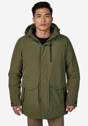 Wintermantel - dunkelgrün