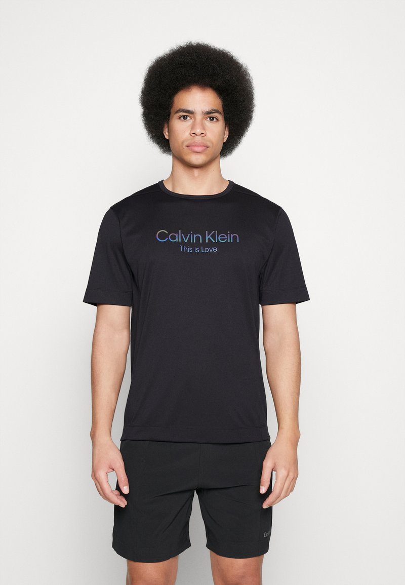 Calvin Klein Performance Tshirt de sport black beauty/noir ZALANDO.FR