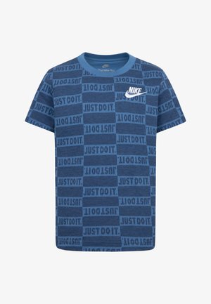 Nike Sportswear TEE - Tričko s potlačou - midnight navy