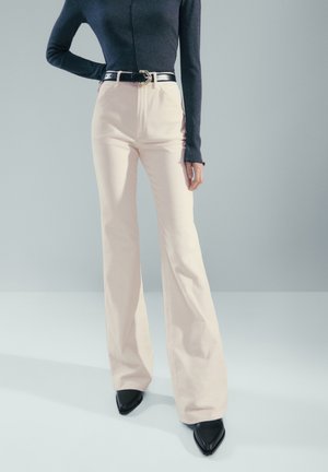 Trousers - beige