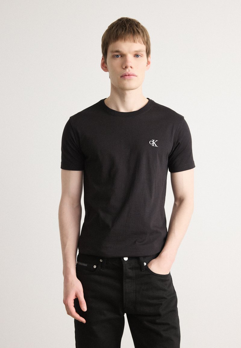 Calvin Klein Jeans - ESSENTIAL SLIM TEE - Basic T-shirt - black, Enlarge