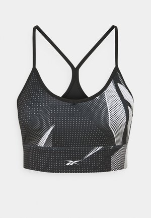 TRI BACK BRA - Medium support sports bra - black