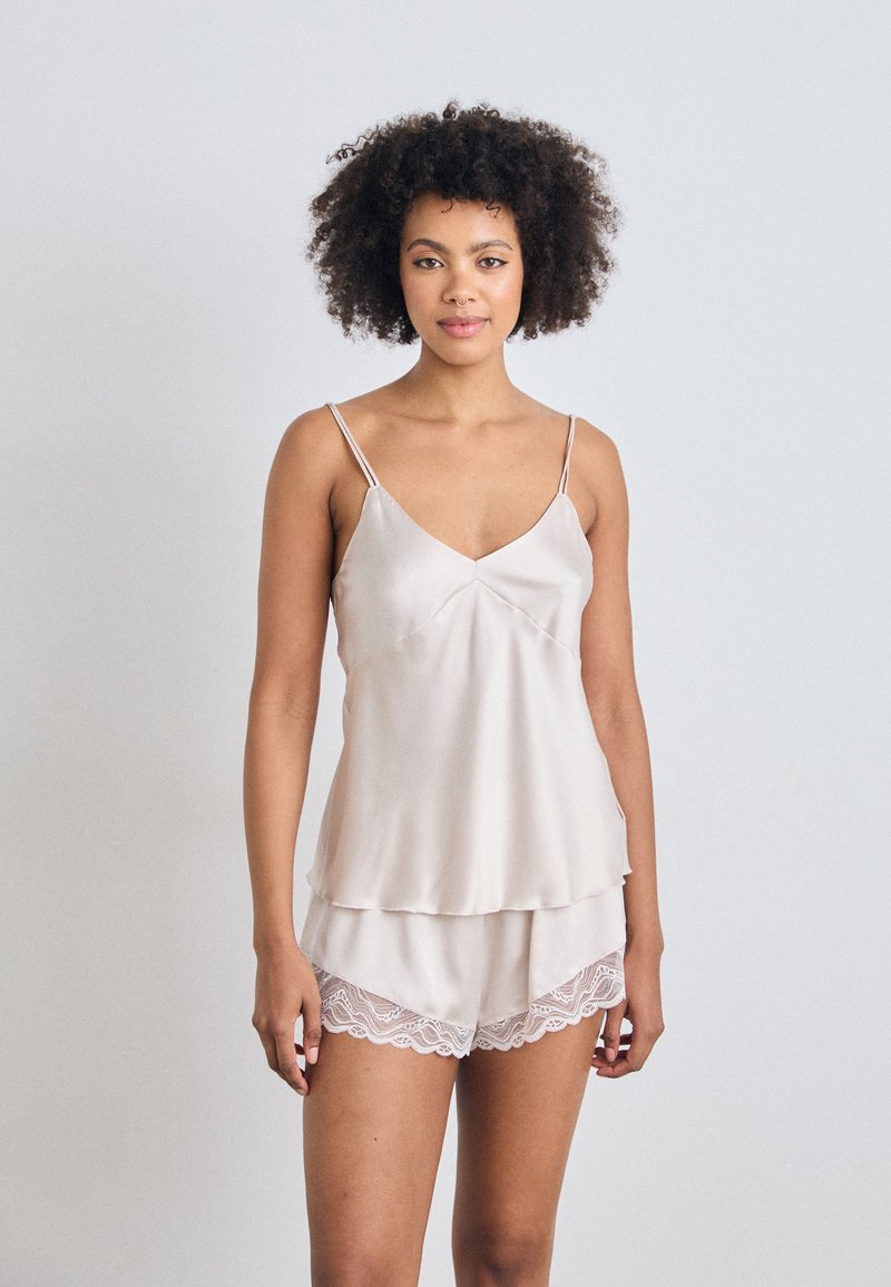 Calvin Klein Underwear SLEEP SET SATIN SHEEN - Set lenjerie de noapte - prairie peach