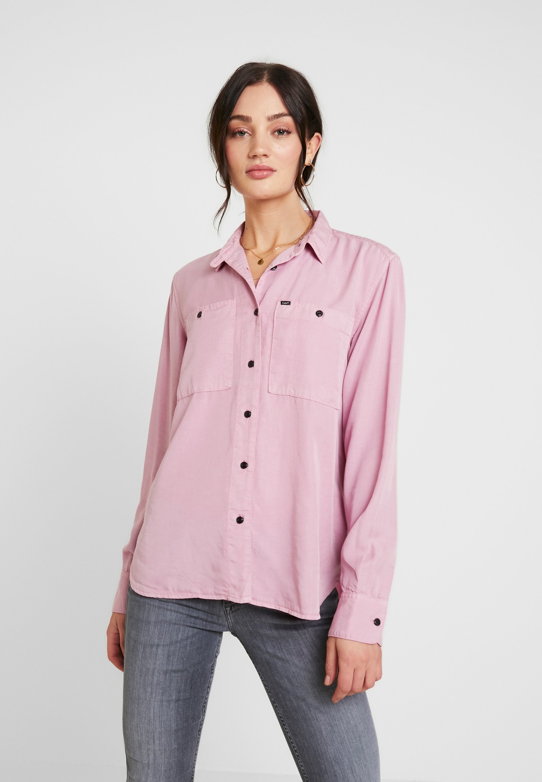 Lee online shop | Gratis verzending | ZALANDO Lee 2 POCKET WORK SHIRT Overhemdblouse olive green