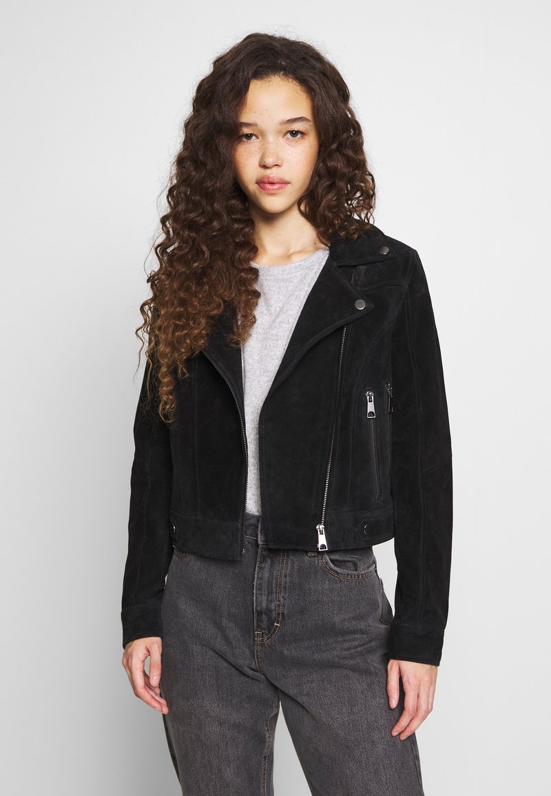 Black Leather Jacket Vero Moda Pictures