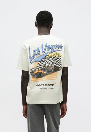 BOXY MCLAREN VEGAS - Apdrukāts T-krekls - off-white