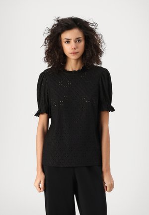 VIKAWA FLOUNCE - Topper - black