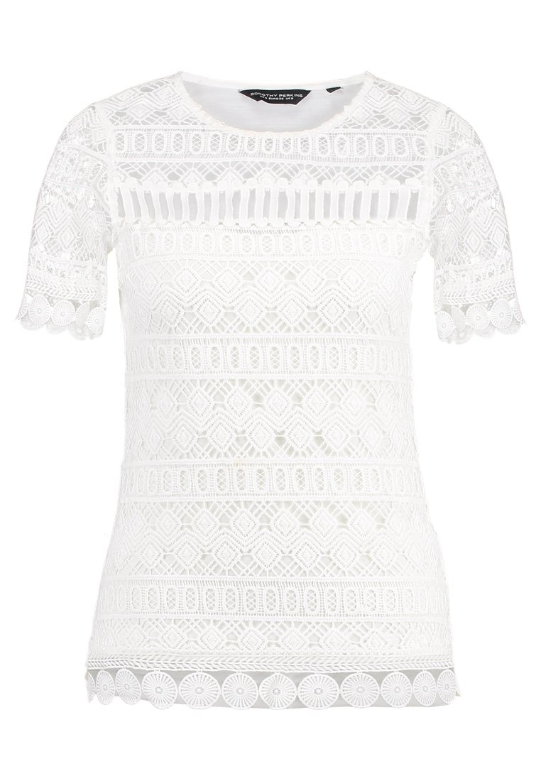 Haut Dorothy Perkins Design Cygne - Taille 12 - Occasion Très Bon état - Top Féminin élégant