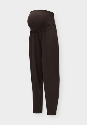 ONLY MATERNITY, OLMDURIA BALLOON PANT - Pantalones - coffee bean