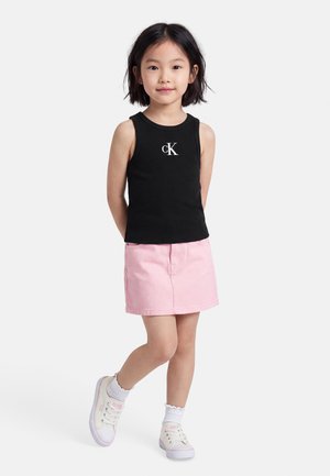 LOGO TANK - Top - black