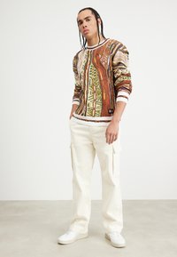Carlo Colucci RUNDHALS UNISEX - Strickpullover - rost