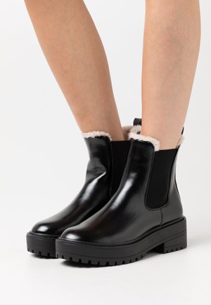 ONLY SHOES, Bottines à plateau - black