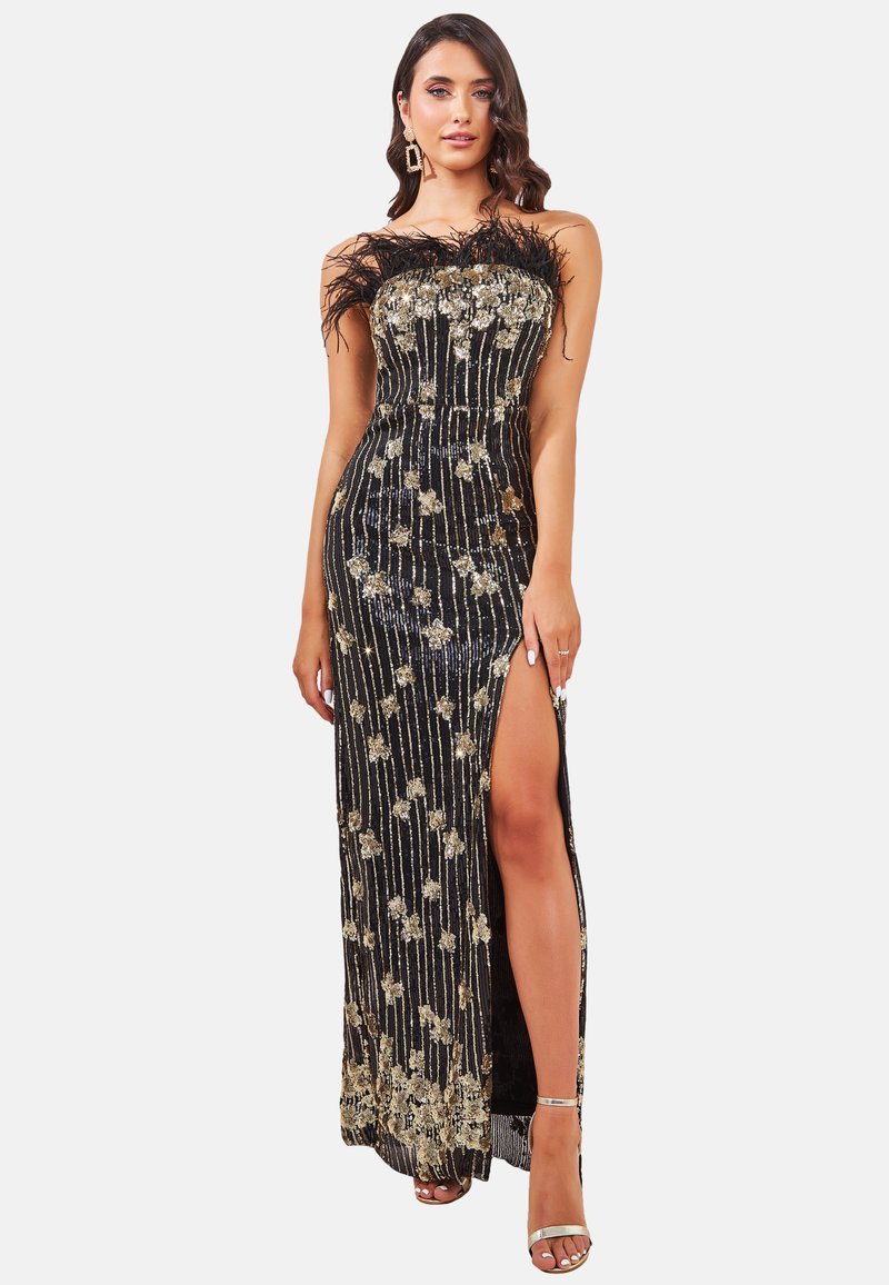 Goddiva BOOBTUBE MAXI Ballkleid black/schwarz Zalando.de