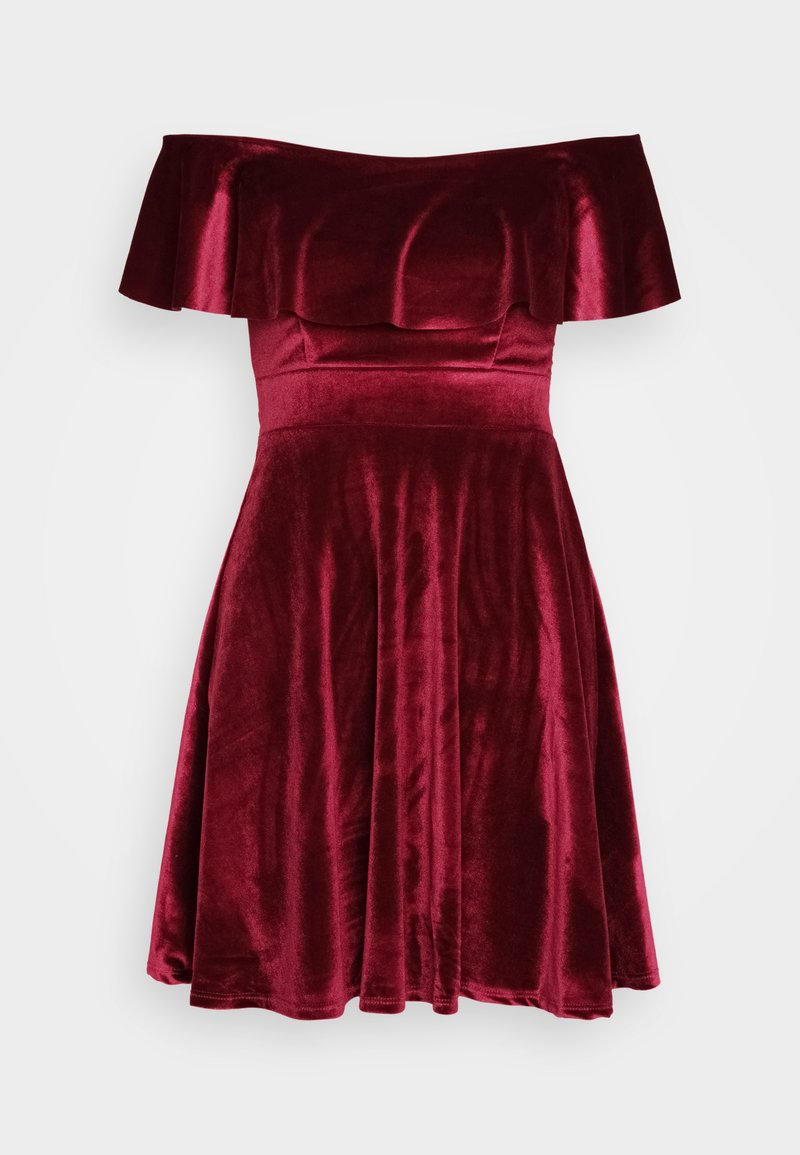WAL G. Cocktailjurk bordeauxrood