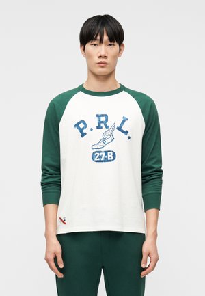 Μπλούζα με μακριά μανίκια - white/new forest