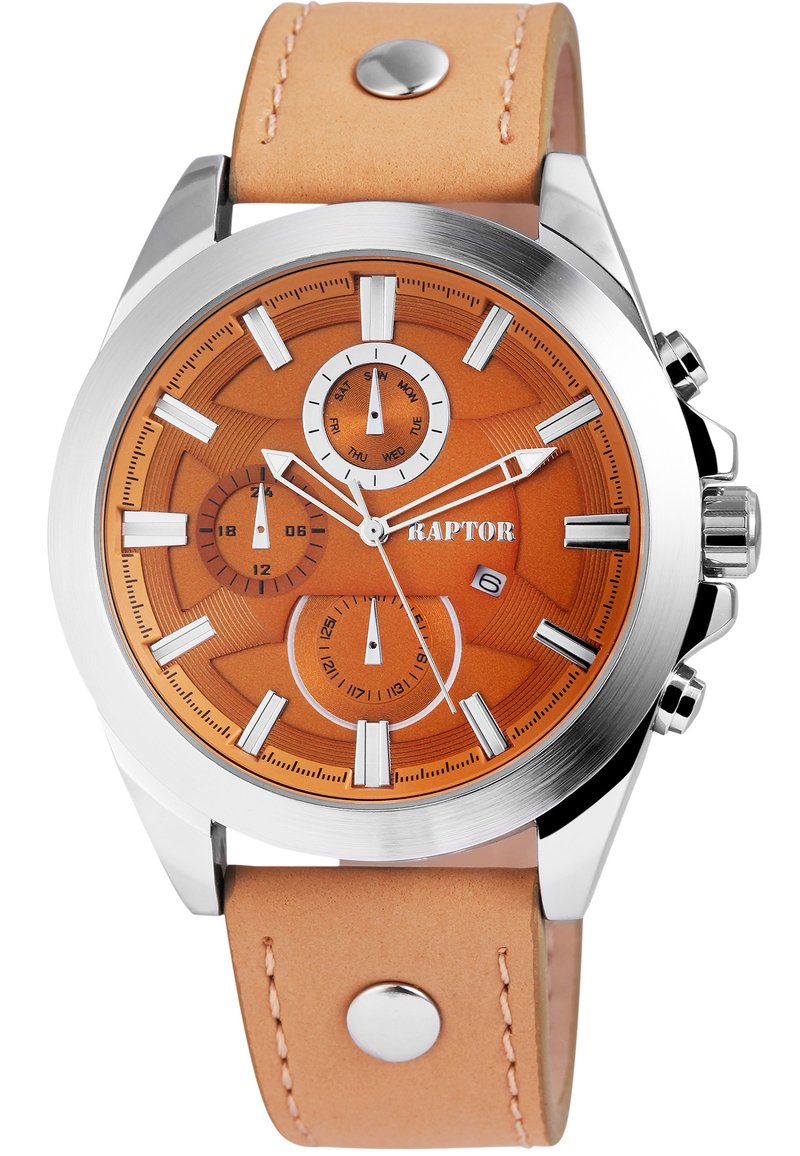 RAPTOR Chronograph - braun/blue-black denim - Zalando