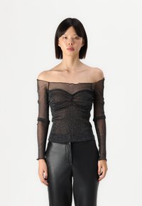 Gina Tricot BALLERINA  - Hosszú ujjú felső - black