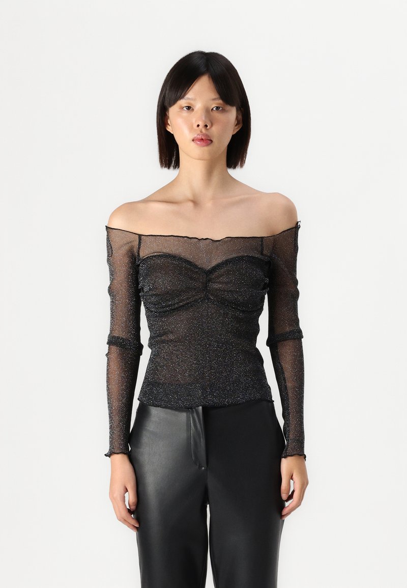 Gina Tricot BALLERINA  - Hosszú ujjú felső - black