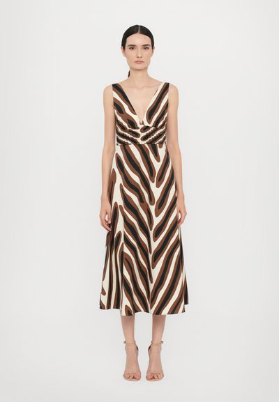 Diane von Furstenberg VIVIENNE DRESS - Maksimekko - brown