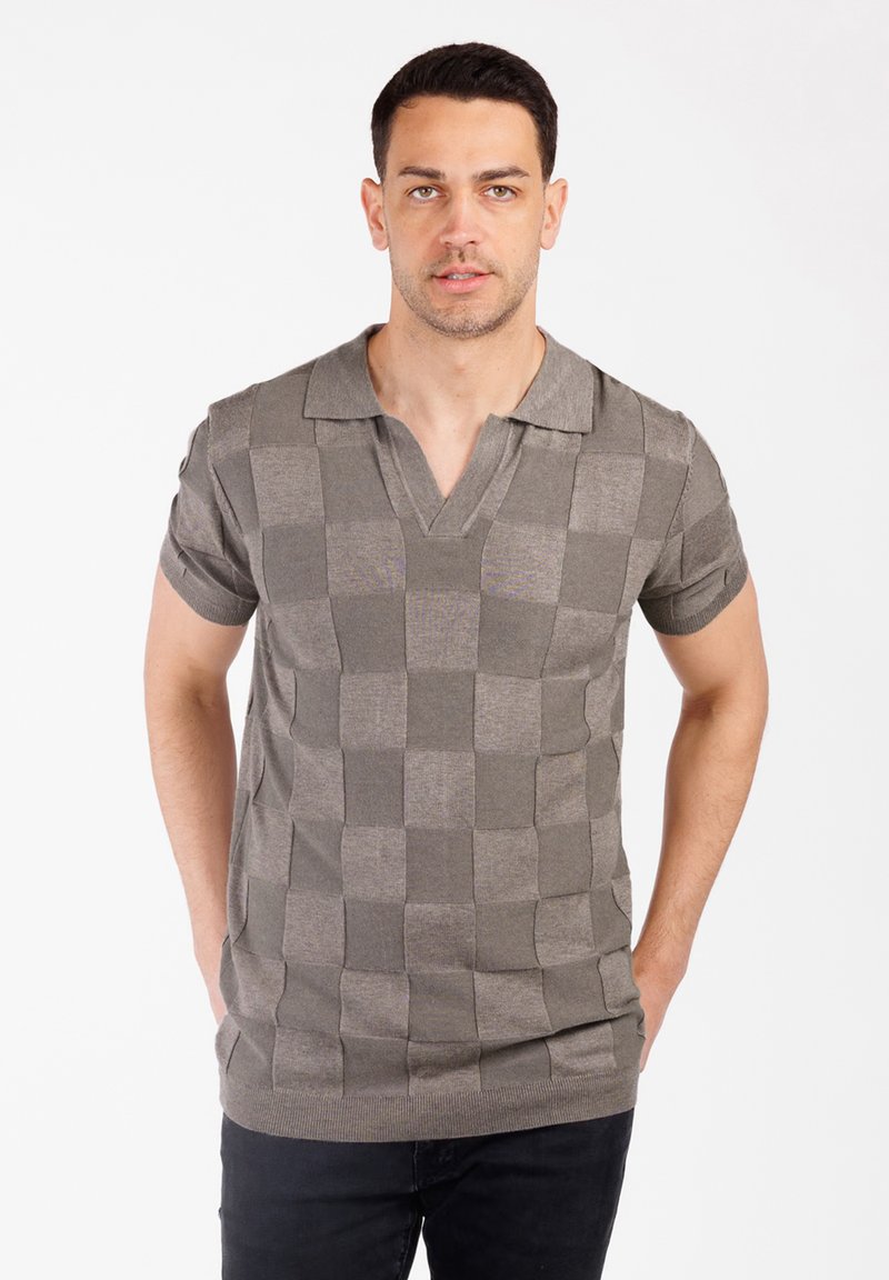 Key Largo MP HARBOR - Poloshirt - mud brown