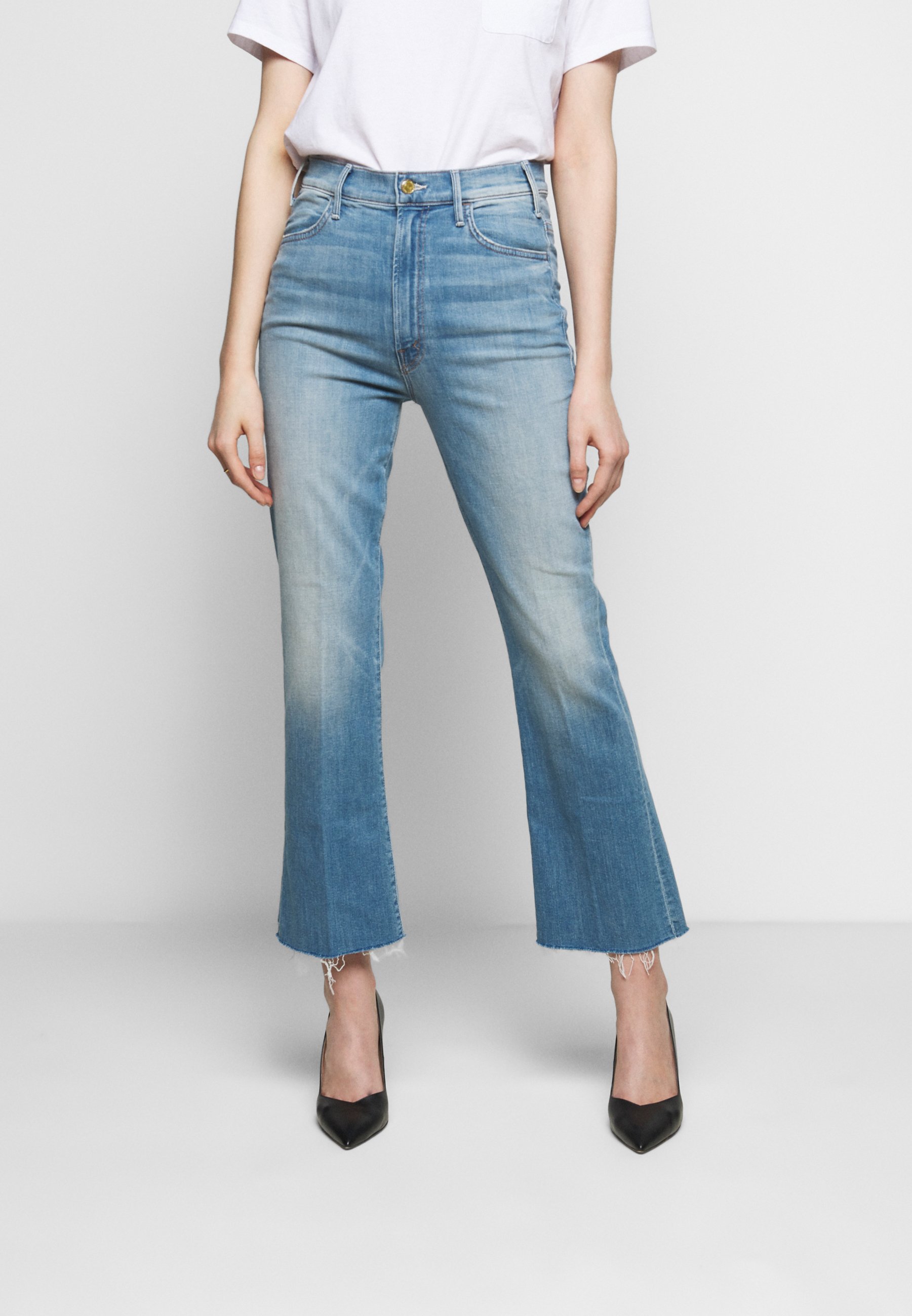 Mother THE HUSTLER ANKLE FRAY - Bootcut 