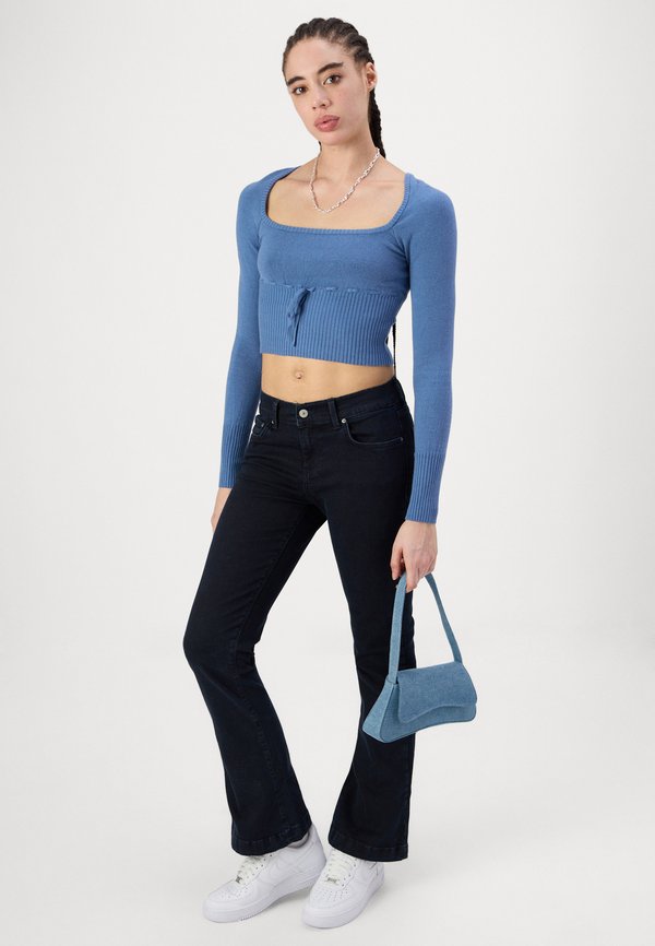 FALLON - Bootcut jeans - laure wash3