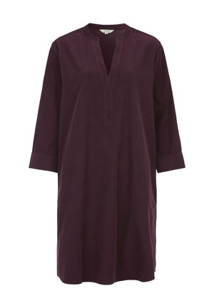 Cellbes of Sweden, NARROW STRIPED CORDUROY DRESS - Jurk - dark plum