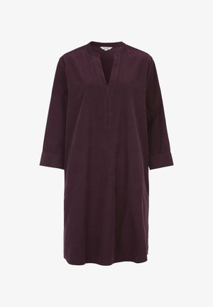 Cellbes of Sweden, NARROW STRIPED CORDUROY DRESS - Jurk - dark plum