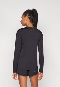 HOKA ESSENTIAL TEE - Top dugih rukava - black