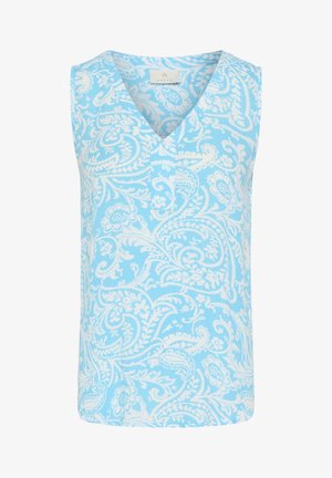 Kaffe Curve, KCVILANA AMI - Bluză - aquarius chalk paisley
