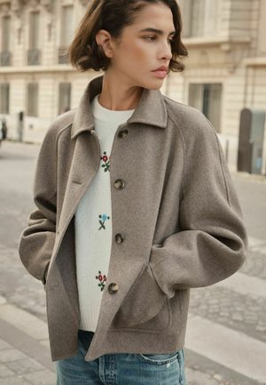 BHOEM, Summer jacket - taupe brown