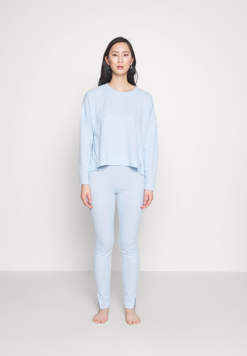 Cotton On Body LONG SLEEVE SLEEP LEGGING Pyjama blue/bleu clair