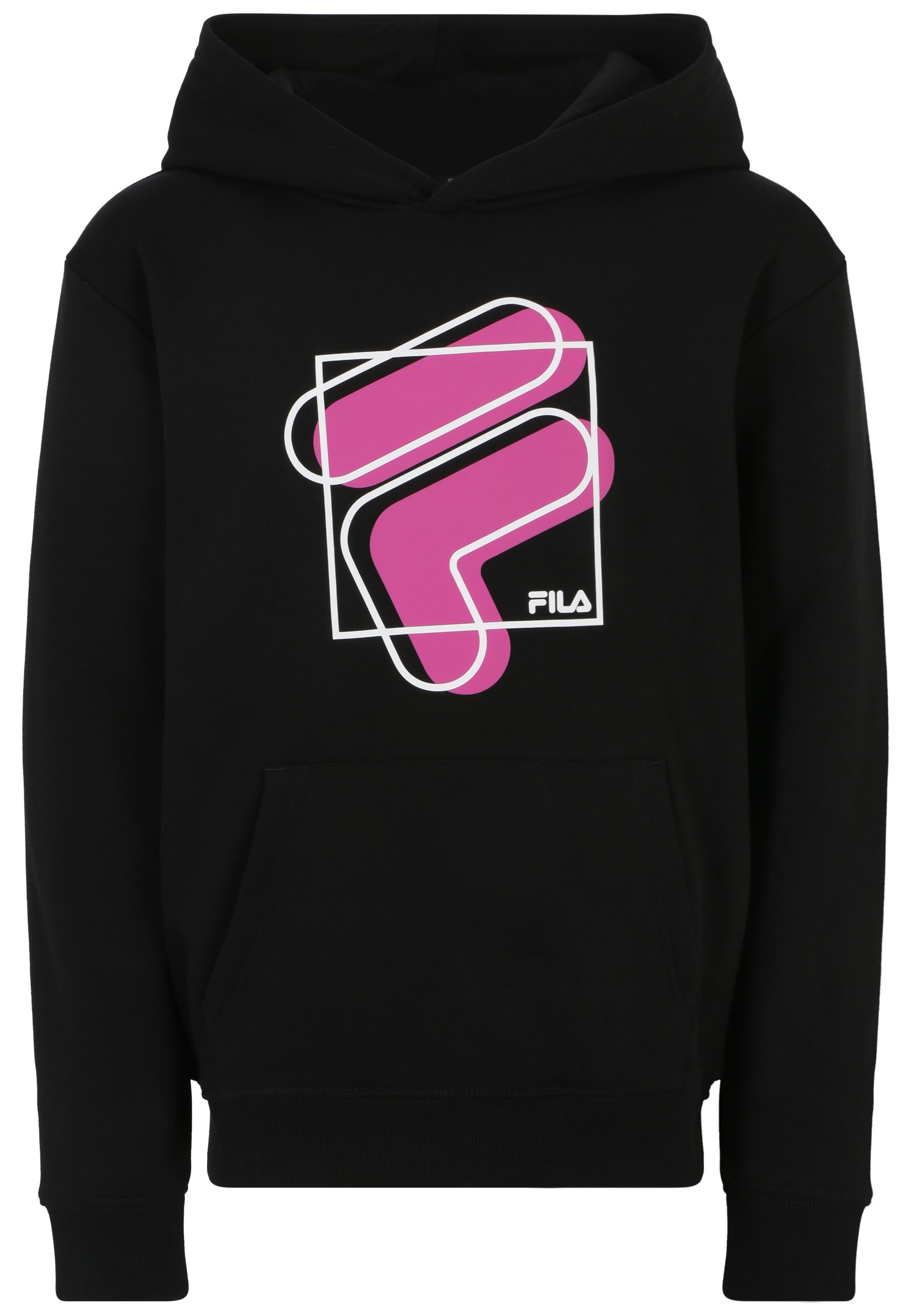 Fila Felpa con cappuccio black/nero - Main Image