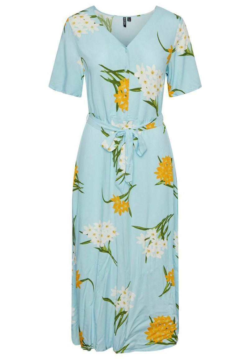 Pieces PCLILI Robe longue little boy blue/bleu ZALANDO.FR