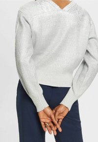 Esprit Strickpullover - silver-coloured
