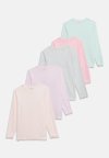 5 PACK - Μπλούζα με μακριά μανίκια - lilac/green/light pink